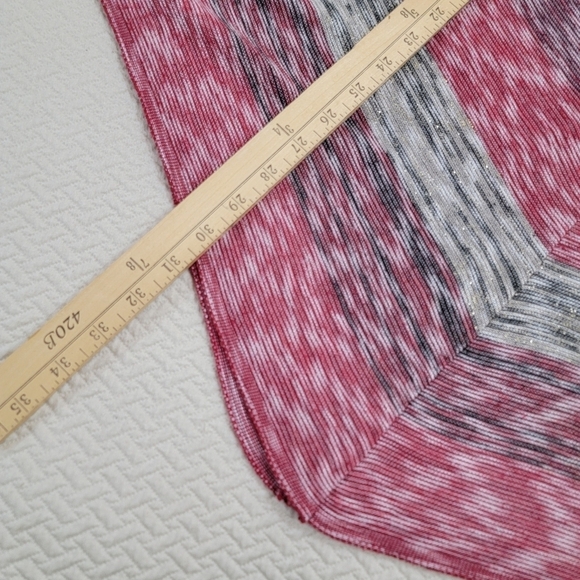 ND New Direction Tunic style Long Sweater Sparkly Metallic Size XL - Picture 12 of 16